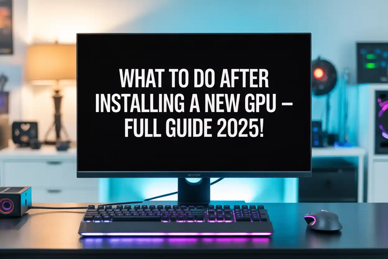 What to do after installing a new GPU - Full Guide 2025!